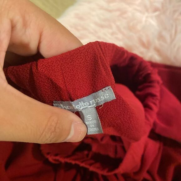 Burgundy blouse  - Picture 3 of 4